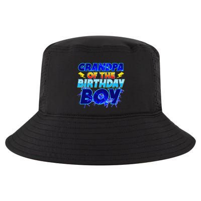 Grandpa Of The Birthday Boy Family Party Funny Hedgehog Cool Comfort Performance Bucket Hat