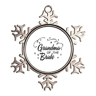 Grandma Of The Bride Wedding Bachelorette Party Funny Gift Metallic Star Ornament