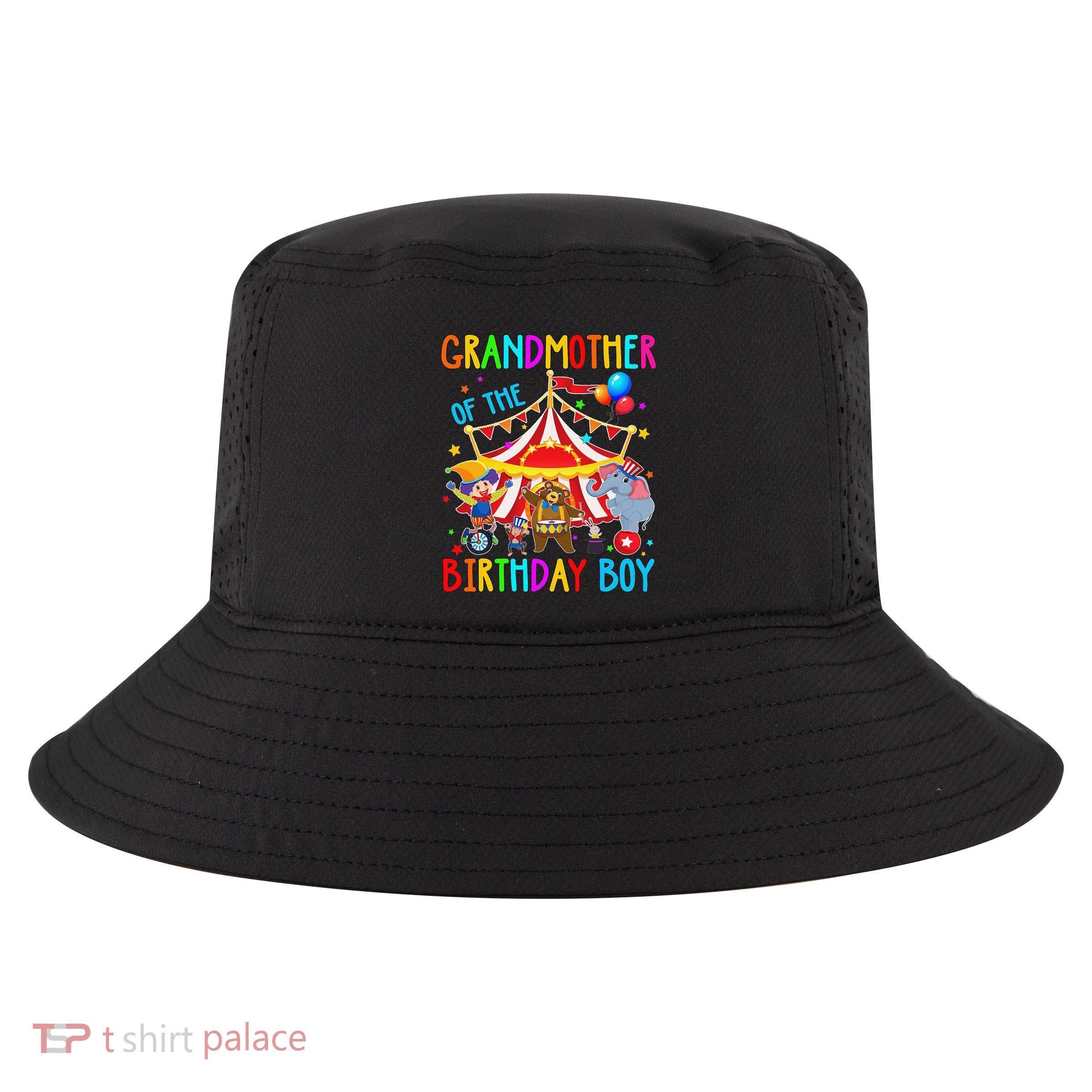 Grandmother Of The Birthday Carnival Circus Themed Bday Cool Comfort Performance Bucket Hat