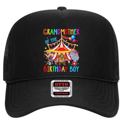 Grandmother Of The Birthday Carnival Circus Themed Bday Trucker Hat