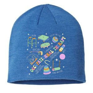 Groovy Occupational Therapy Ot Month Therapist Assistant Sustainable Beanie