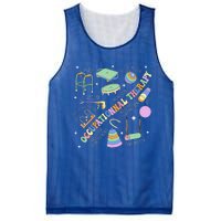 Groovy Occupational Therapy Ot Month Therapist Assistant Mesh Reversible Basketball Jersey Tank