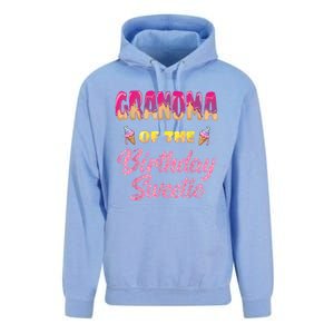 Grandma Of The Birthday Sweetie Ice Cream Birthday Unisex Surf Hoodie