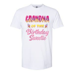 Grandma Of The Birthday Sweetie Ice Cream Birthday Softstyle CVC T-Shirt