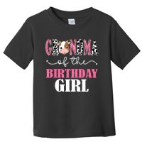 Grandma Of The Birthday For Girl Cow Farm 1st Birthday Cow Toddler T-Shirt