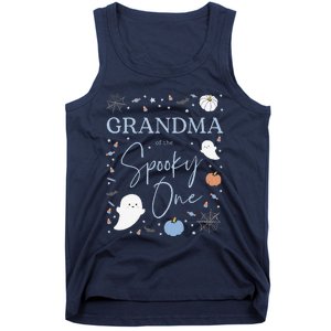 Grandma Of The Spooky One First Birthday 1st Halloween Tank Top