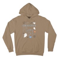 Grandma Of The Spooky One First Birthday 1st Halloween Hoodie