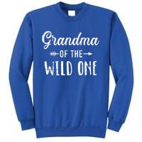 Grandma Of The Wild One Daughter Matching Family Gift Sweatshirt