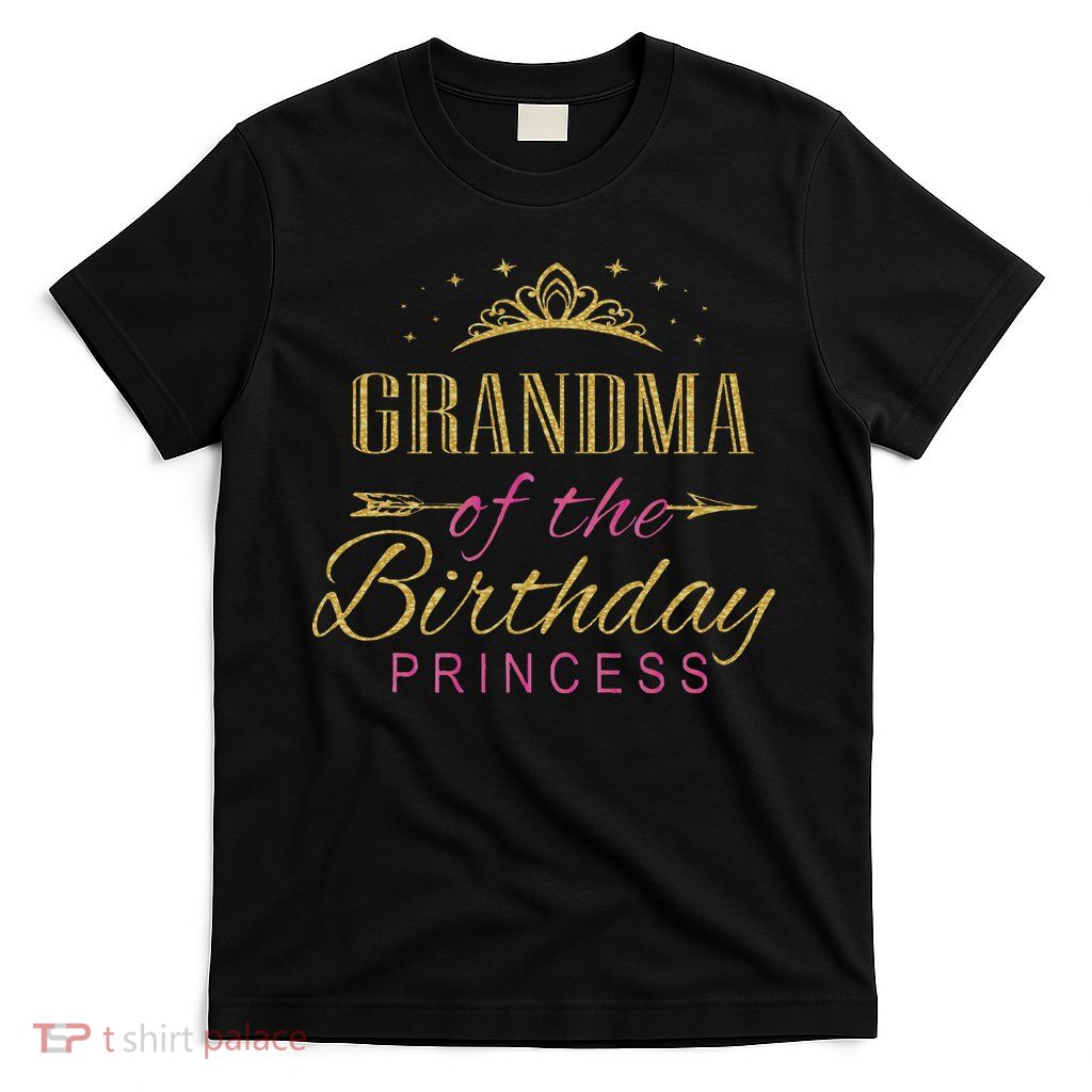 Grandma Of The Birthday Princess Party T-Shirt