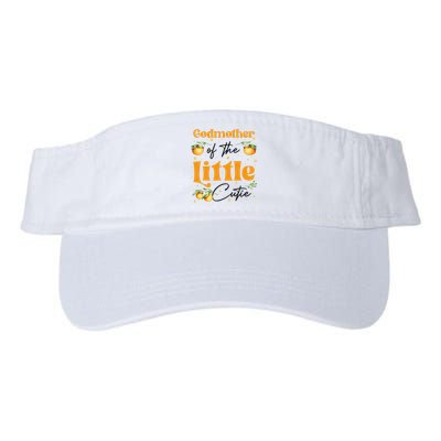 Godmother Of The Little Cutie Clementine Birthday Party Valucap Bio-Washed Visor