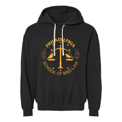 Graduate Of The Philidelphia School Of Bird Law Garment-Dyed Fleece Hoodie