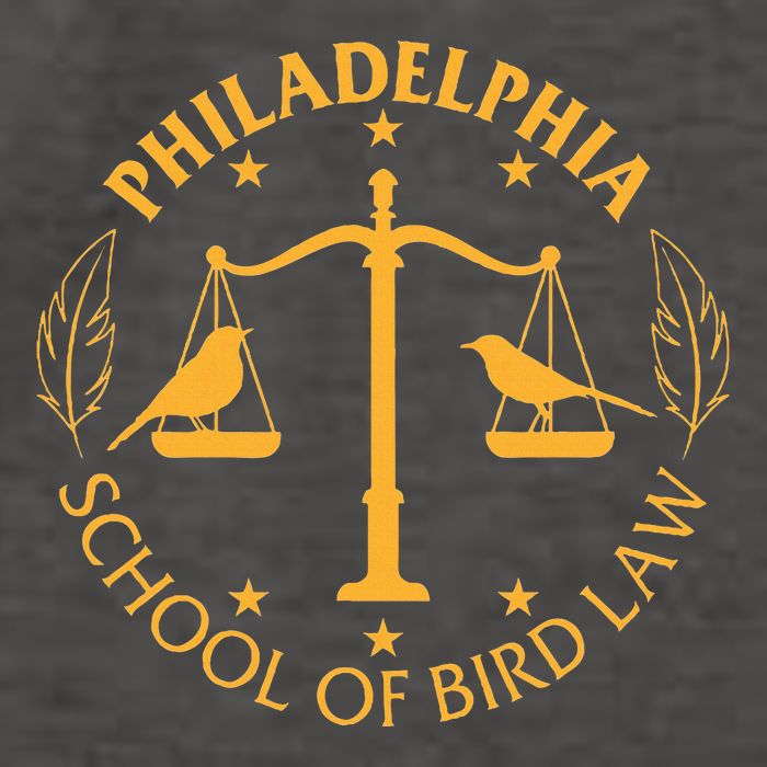 Graduate Of The Philidelphia School Of Bird Law Vector Backpack