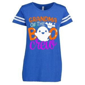 Grandma Of The Boo Crew Halloween Family Matching Enza Ladies Jersey Football T-Shirt