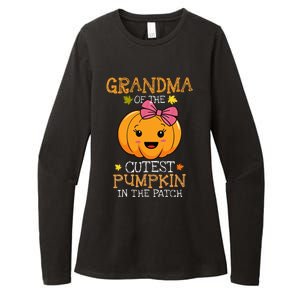 Grandma Of The Cutest Pumpkin In The Patch Halloween Womens CVC Long Sleeve Shirt