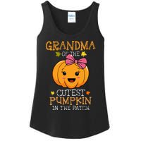 Grandma Of The Cutest Pumpkin In The Patch Halloween Ladies Essential Tank