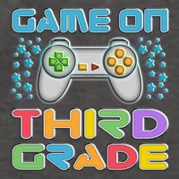 Game On Third Grade Gamers Back To School Gift Cute Gift Vector Backpack