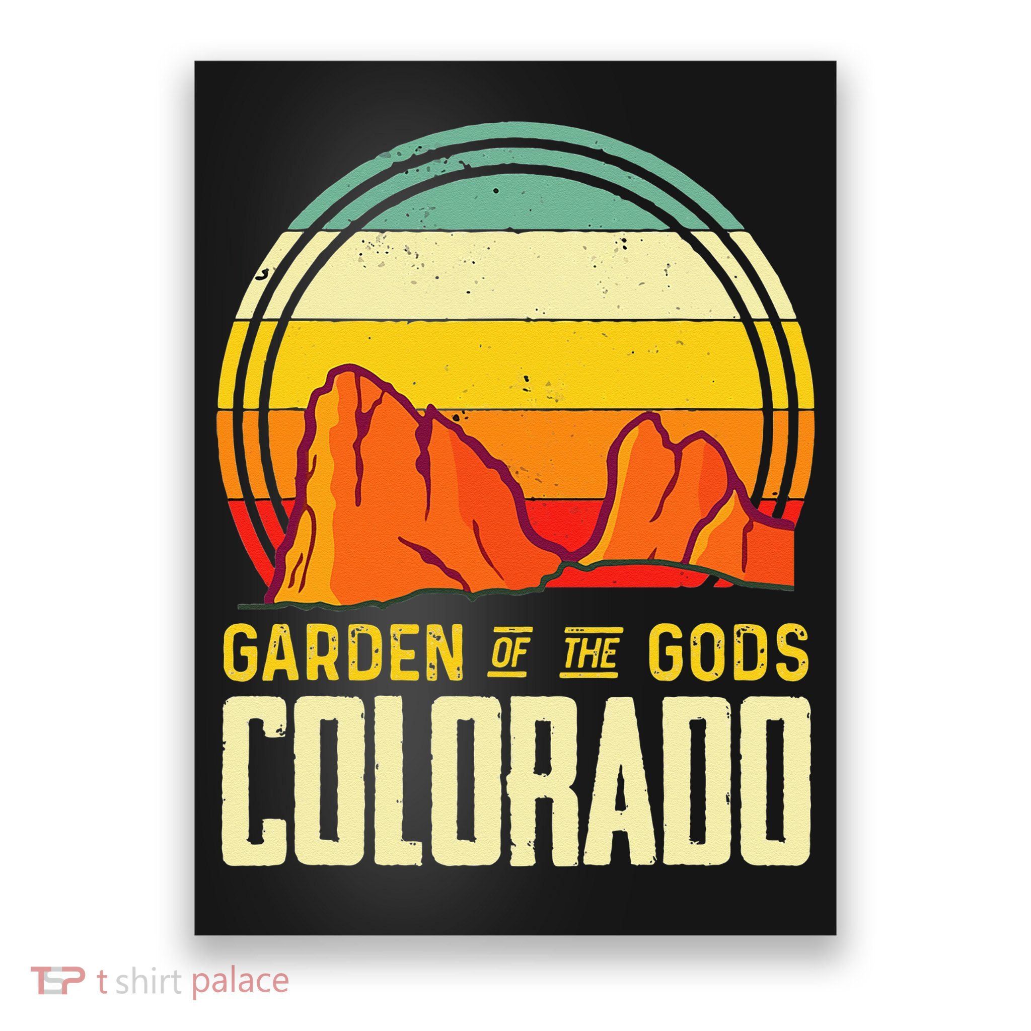 Garden of the Gods National Park Colorado Souvenir Poster