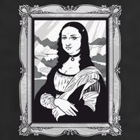 Gothic Mona Lisa Cool Comfort Performance Bucket Hat