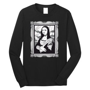 Gothic Mona Lisa Long Sleeve Shirt