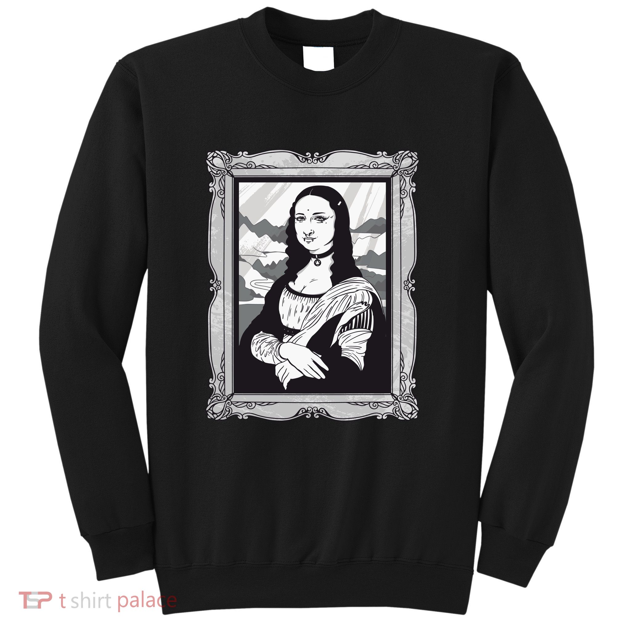 Gothic Mona Lisa Sweatshirt