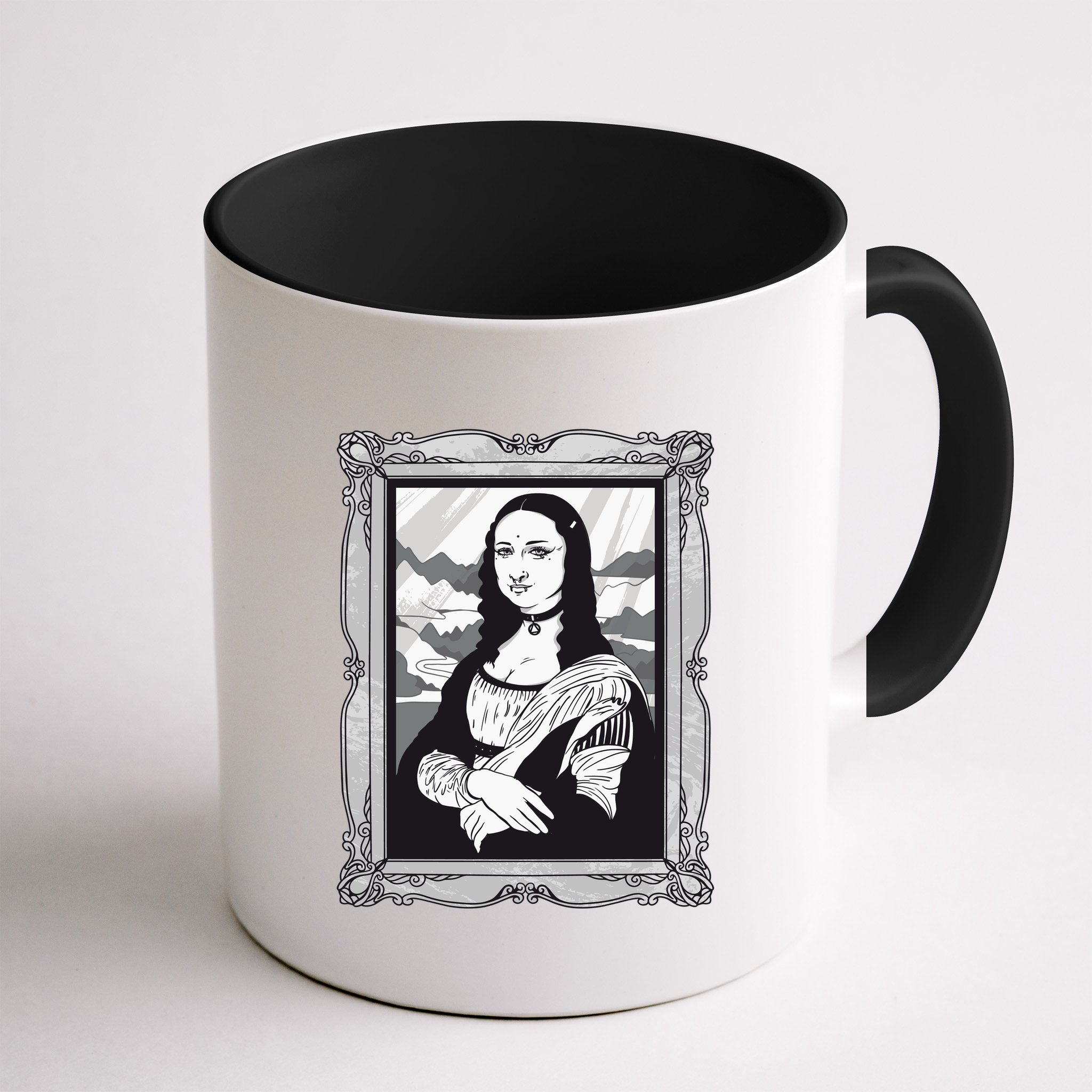 Gothic Mona Lisa Mug