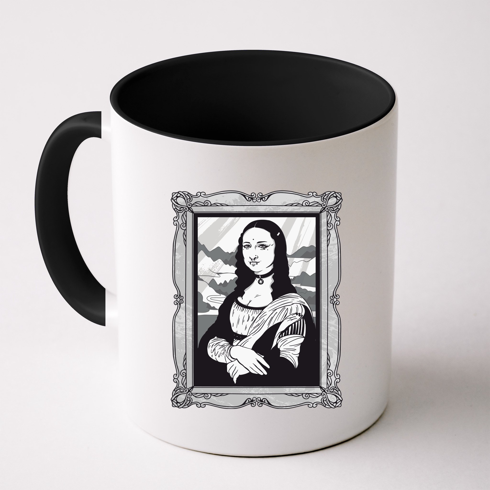 Gothic Mona Lisa Mug