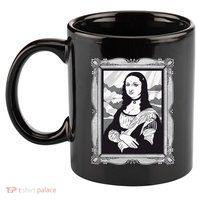 Gothic Mona Lisa 11oz C Handle Ceramic Mug
