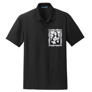 Gothic Mona Lisa Dry Zone Grid Polo