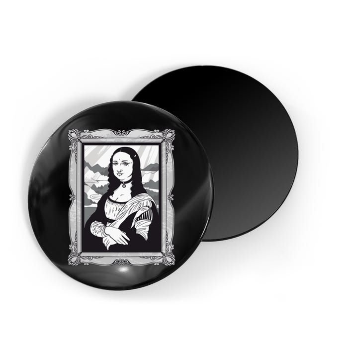 Gothic Mona Lisa Magnet