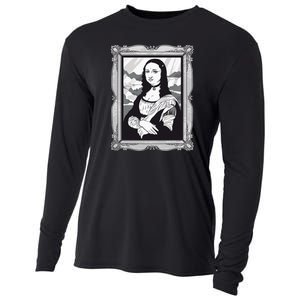 Gothic Mona Lisa Cooling Performance Long Sleeve Crew