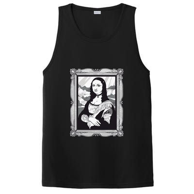 Gothic Mona Lisa PosiCharge Competitor Tank