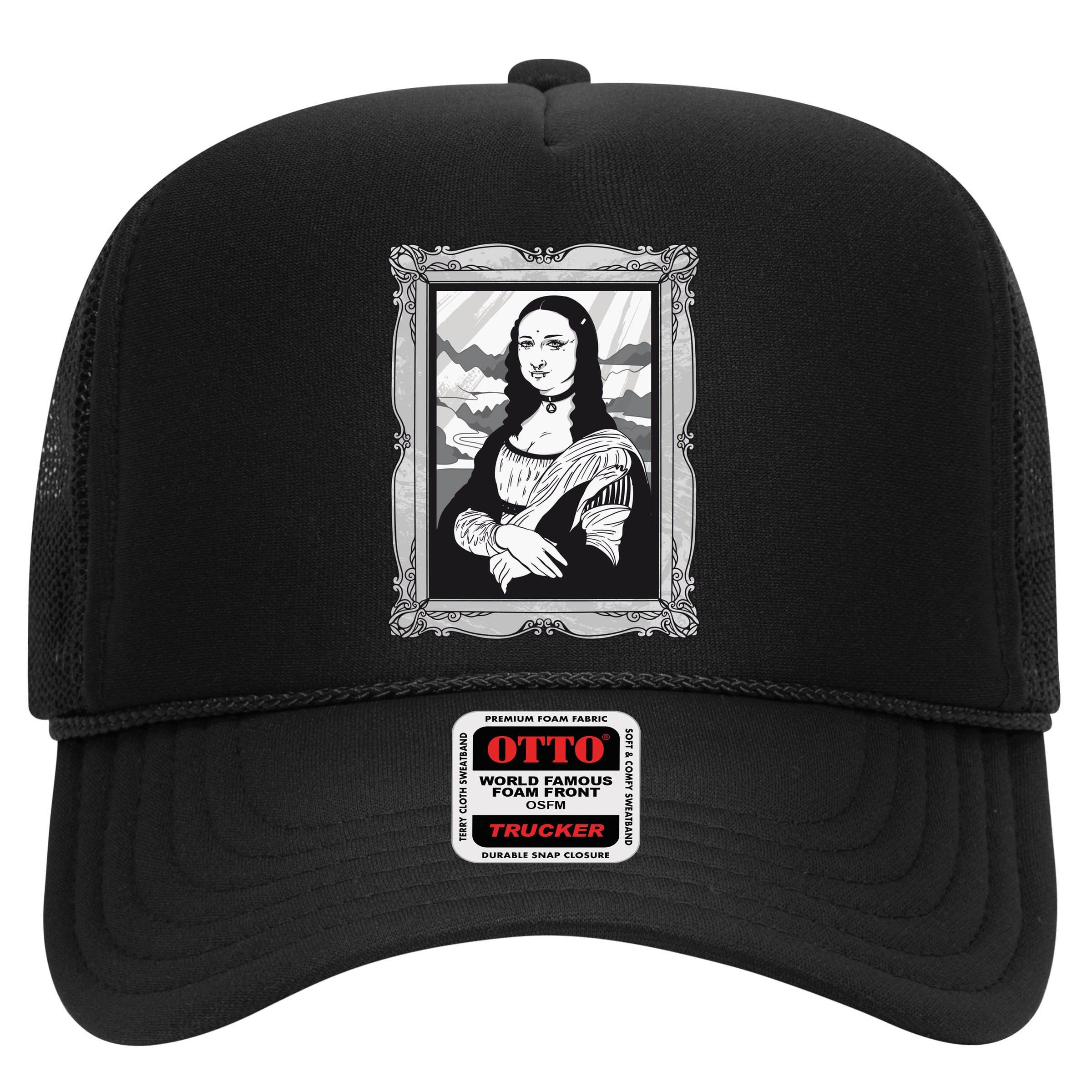 Gothic Mona Lisa Hat