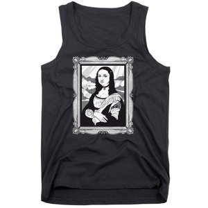 Gothic Mona Lisa Tank Top