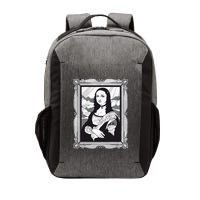 Gothic Mona Lisa Vector Backpack