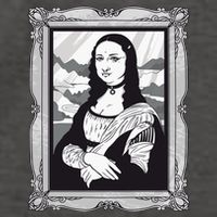 Gothic Mona Lisa Vector Backpack
