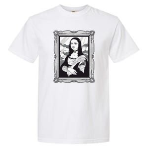 Gothic Mona Lisa Garment-Dyed Heavyweight T-Shirt