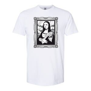 Gothic Mona Lisa Softstyle CVC T-Shirt