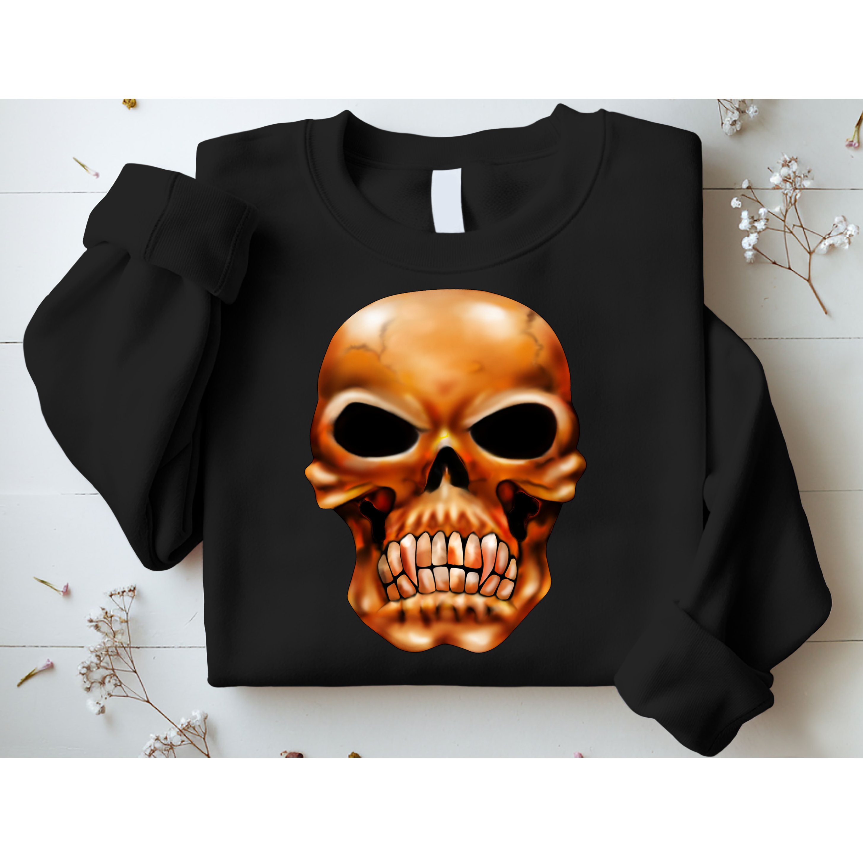 Gothic Skull Sweatshirt