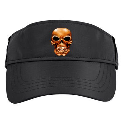 Gothic Skull Adult Drive Performance Visor