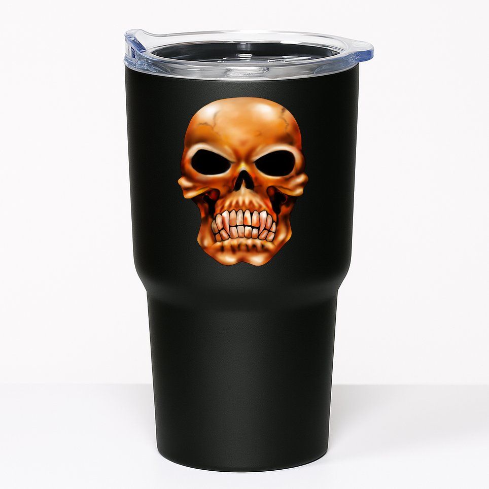 Gothic Skull Tumbler