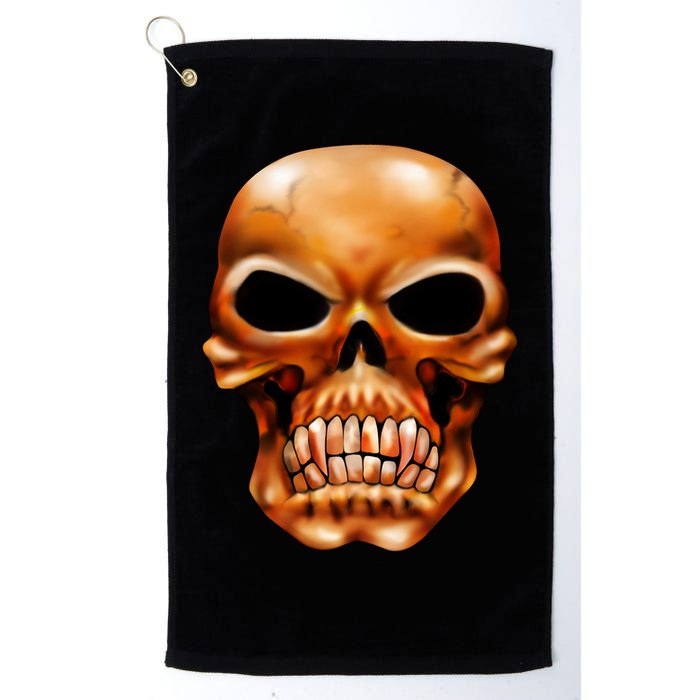 Gothic Skull Golf Towel