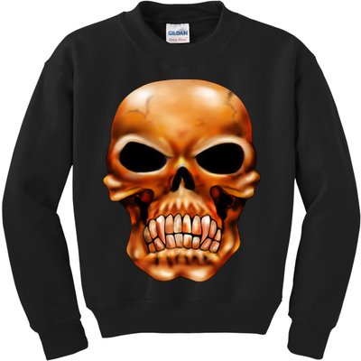 Gothic Skull Kids Sweatshirt