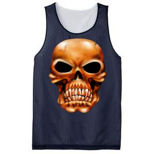 Gothic Skull Mesh Reversible Basketball Jersey Tank