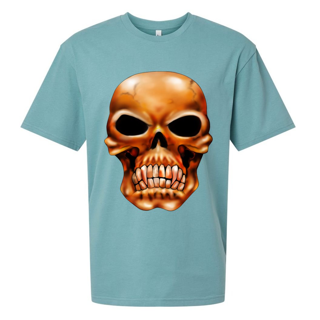 Gothic Skull Sueded Cloud Jersey T-Shirt