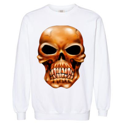 Gothic Skull Garment-Dyed Sweatshirt