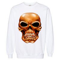 Gothic Skull Garment-Dyed Sweatshirt
