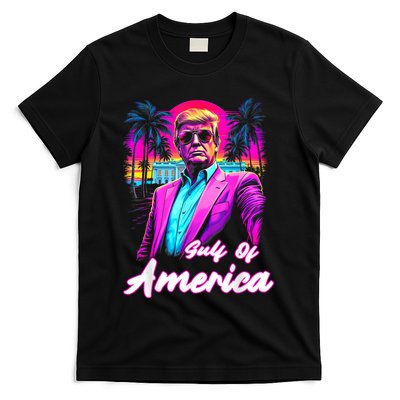 Gulf Of Usa America Funny Trump Beach Cruise T-Shirt