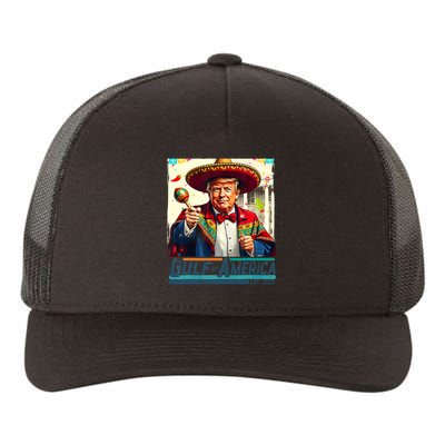 Gulf Of Usa America Est 2025 Cinco De Mayo Trump Gulf Mexico Yupoong Adult 5-Panel Trucker Hat
