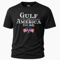 Gulf Of Usa America éT 2025 Flags Cooling Performance Crew T-Shirt