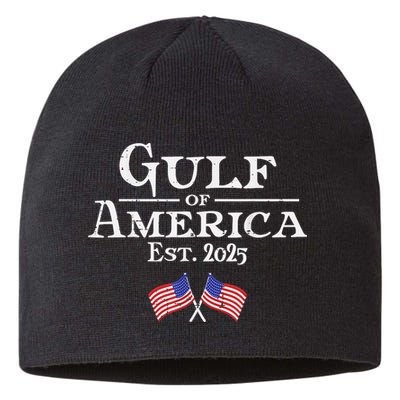 Gulf Of Usa America éT 2025 Flags Sustainable Beanie